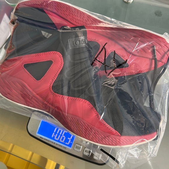 NIKE AIR JORDAN FORMULA 23 MENS SIZE 10.5 ATHLETIC BASKETBALL SHOES BLACK RED - Picture 11 of 11